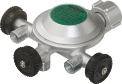 GOK Gasregler 1kg/h 50mbar PS16bar KLF X 2-abg. G1/4LH-KN