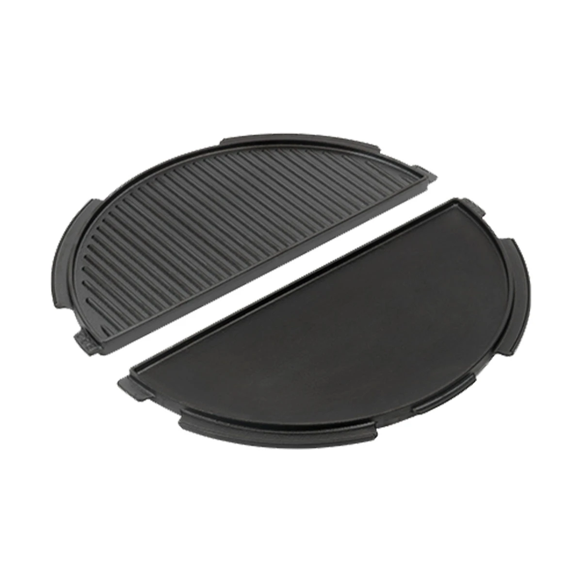 Big Green Egg Gusseisen Grillplatte, Halbrund Für XLarge 1 Big Green Egg Gusseisen Grillplatte, Halbrund Für XLarge