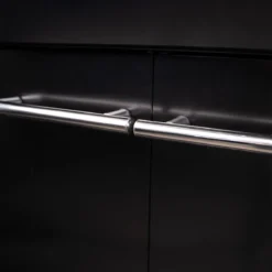 SANTOS S-518 All Black Mit Seiten- Und Heckbrenner, Schwarz, Inkl. Drehspieß, Rostheber & Silikonablage & Graviertes ZWILLING Pro Messer -Napoleon Verkaufsgeschäft f41f5df264027afe69908dc2550a90a6