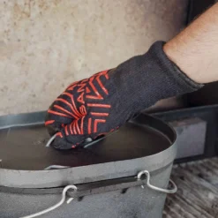 SANTOS Grillhandschuh (Paar) Hitzebeständig Bis 500°C, Gr. XL