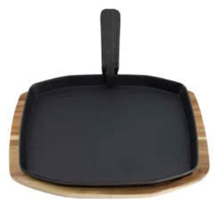 The Bastard Sizzling Plate M/L / Gusseisenpfanne 32 X 24 Cm